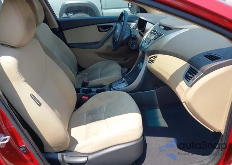 2013 Hyundai Elantra Gls from USA, damaged, VIN KMHDH4AE8DU490158